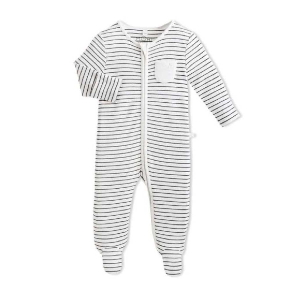 Cozy Striped Footie for Kids